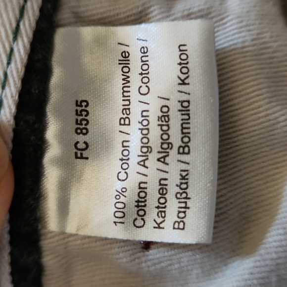 Lacoste « Twill » / Burgundy Classic Fit Pants - Picture 8 of 10